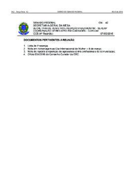DSF 45, de 12 de abril de 2016. Item  2