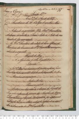 Ata da 87ª Sessão do dia 27-08-1829