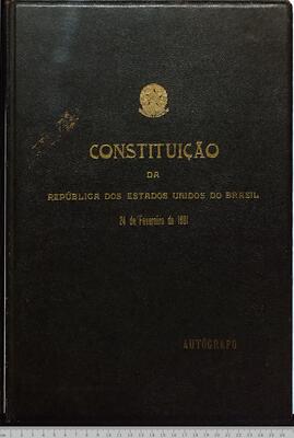 Constituição da República dos Estados Unidos do Brasil de 1891