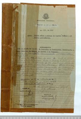1956 - Projeto de Lei que dispõe sobre a mudança da Capital Federal