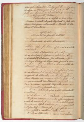 Ata da 30ª Sessão do dia 16-06-1826