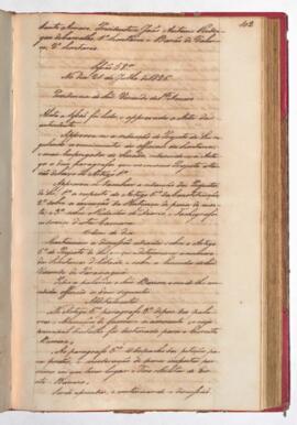 Ata da 58ª Sessão do dia 21-07-1826