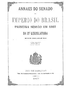 Livro de Anais 01 de 1867