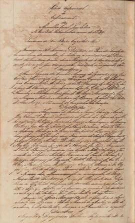 Ata da Sessão Imperial de Encerramento da Assembléia Geral Legislativa do dia 03-09-1830