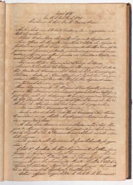 Ata da 119ª Sessão do dia 15-10-1831