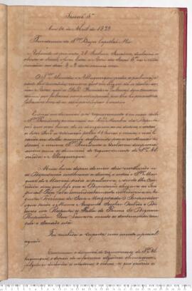 Ata da 5ª Sessão do dia 10-04-1829