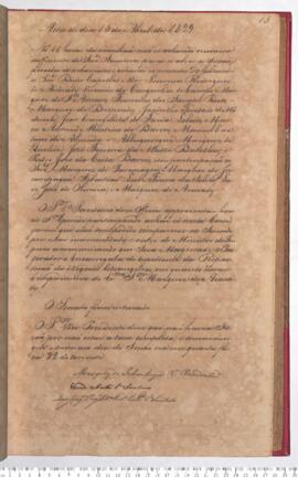 Ata da Sessão do dia 15-04-1829