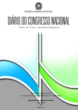 Suplemento A ao DCN 8, de 25 de maio de 2016. Volume 1
