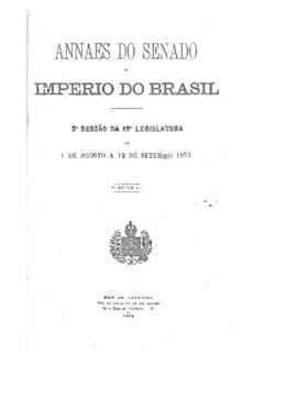 Livro de Anais 03 de 1874