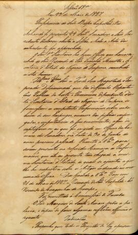 Ata da 18ª Sessão do dia 23-05-1827