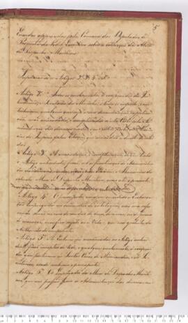 Autógrafo de 13-07-1830 sobre a Extinção da Mesa do Despacho Marítimo