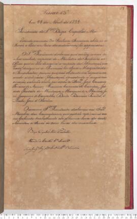 Ata da 13ª Sessão do dia 29-04-1829
