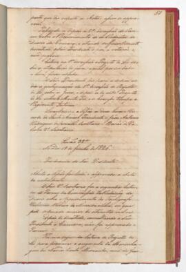 Ata da 32ª Sessão do dia 19-06-1826