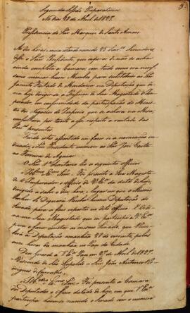 Ata da 2ª Sessão Preparatória do dia 28-04-1827