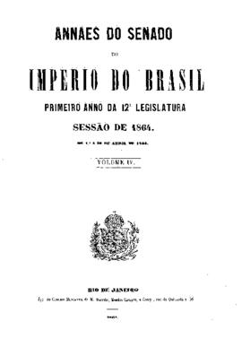Livro de Anais 04 de 1864