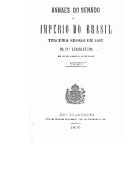 Livro de Anais 01 de 1865