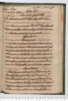 Ata da 82ª Sessão do dia 20-08-1829