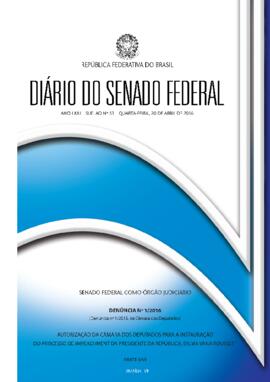 Suplemento ao DSF 51, de 20 de abril de 2016. Volume 3.