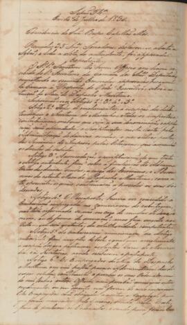 Ata da 54ª Sessão do dia 14-07-1830