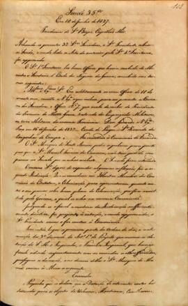 Ata da 35ª Sessão do dia 18-06-1827